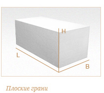 Газобетонный блок ГРАС D350, 600x200x375 мм