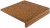 Клинкерная ступень фронтальная Recto T-4 Natural Gresan 330x330x50/20 мм Клинкерная ступень фронтальная Recto T-4 Natural Gresan 330x330x50/20 мм