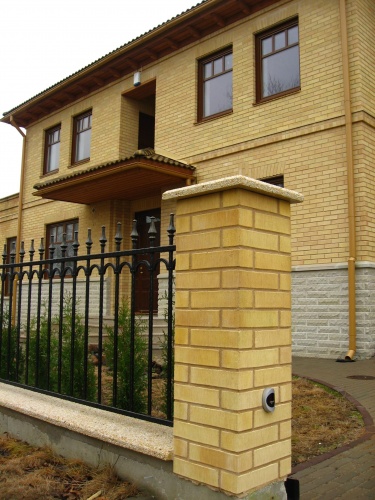 Кирпич облицовочный керамический пустотелый Terca Safari гладкий, 250*120*65 мм
